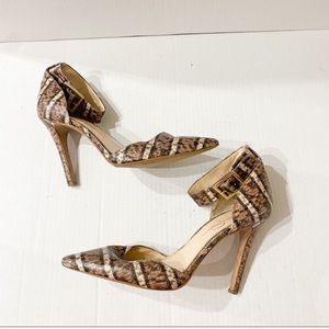 Jessica Simpson canya snake print size 8.5 heels